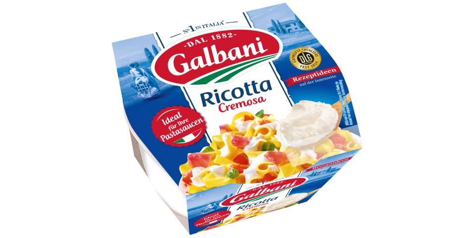 Galbani Ricotta 250 g italienischer Käse für Pasta