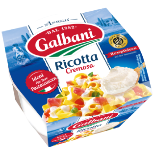 Galbani Ricotta 250 g italienischer Käse für Pasta