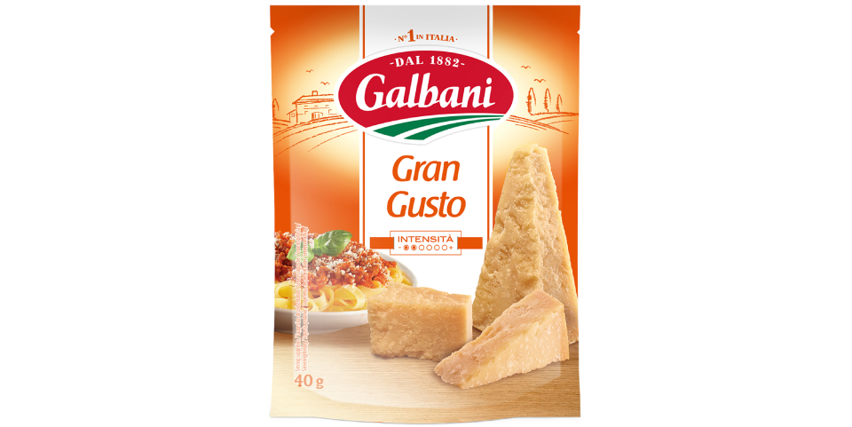 Galbani Gran Gusto italienischer geriebener Käse