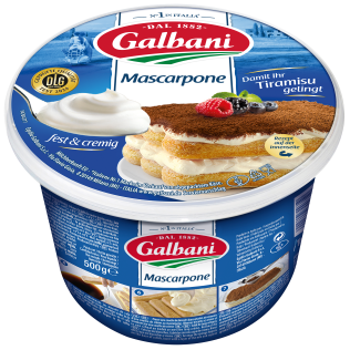 Galbani Mascarpone 500g Tiramisu Sahne