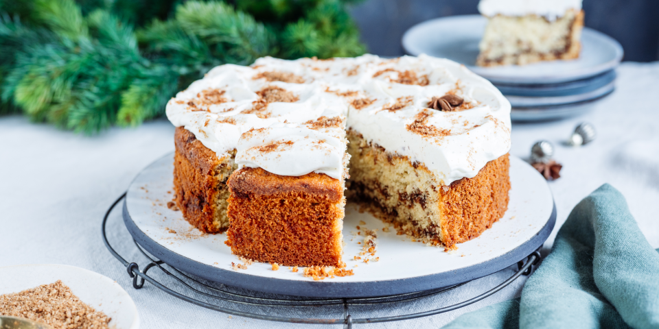 Zimtschnecken Kuchen Mascarpone Galbani